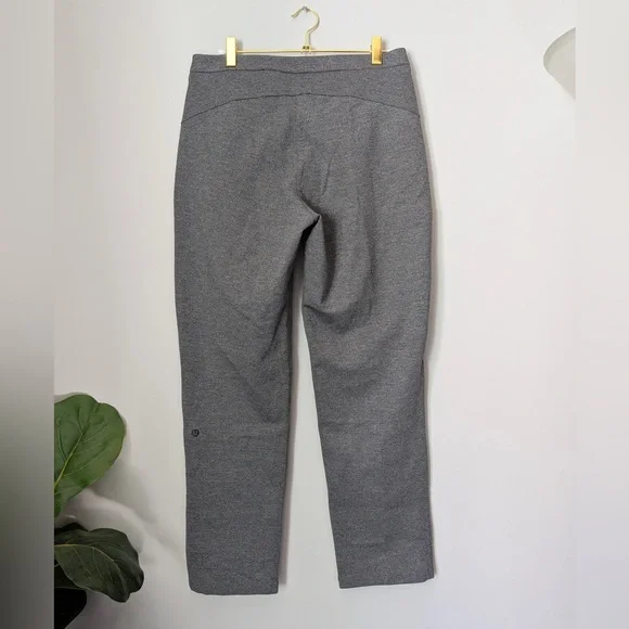 NWT Lululemon Gray Straight-Leg Workwear Pants - Picture 4 of 4